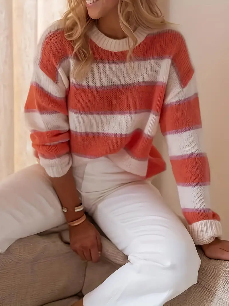 Julietta | Blush Stripe Jumper