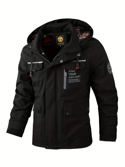 Keith | Men's Waterproof Outdoor Hooded Jacket