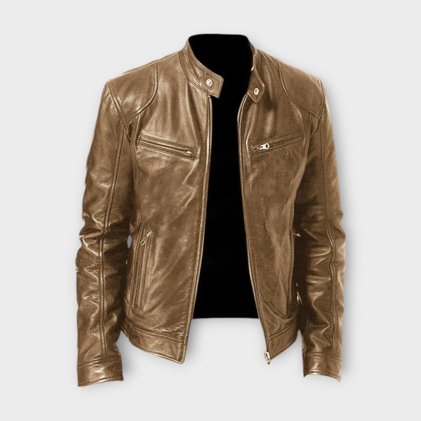 Albert | Men’s Classic Leather Moto Jacket