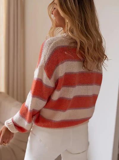 Julietta | Blush Stripe Jumper