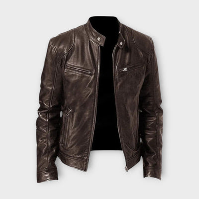 Albert | Men’s Classic Leather Moto Jacket