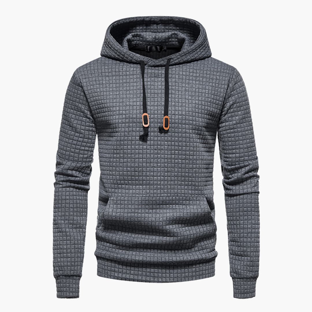 Noah | Waffle Texture Hoodie