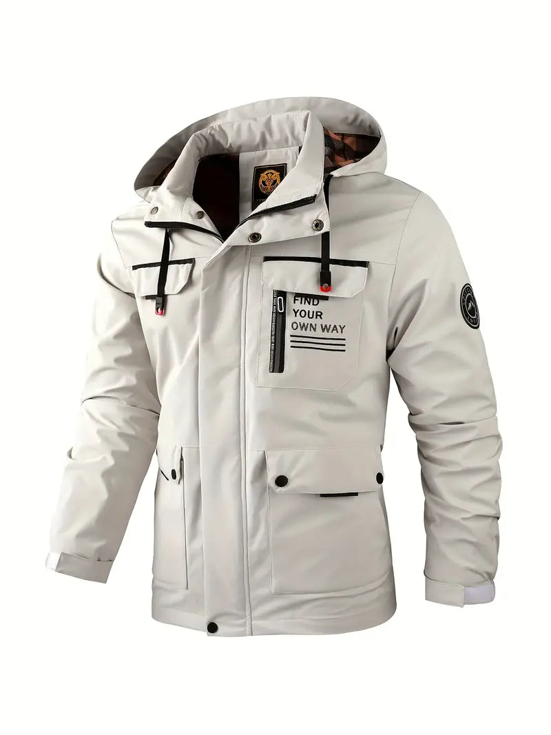 Keith | Men's Waterproof Outdoor Hooded Jacket