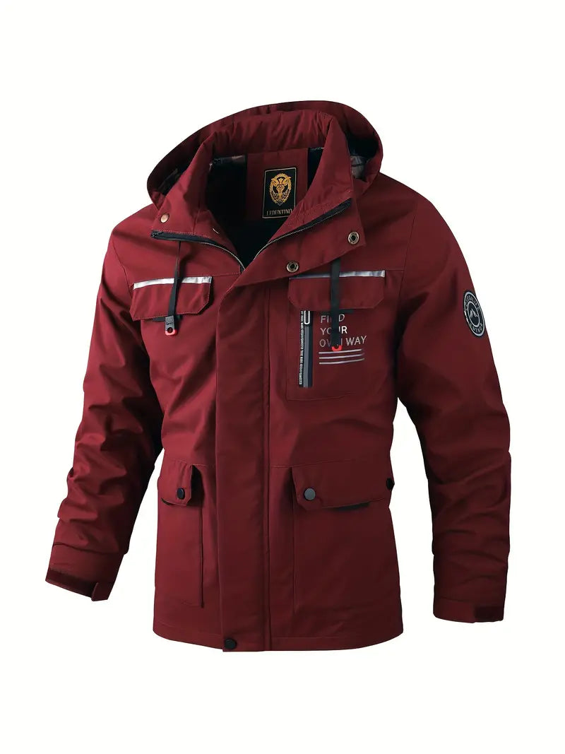 Keith | Men's Waterproof Outdoor Hooded Jacket