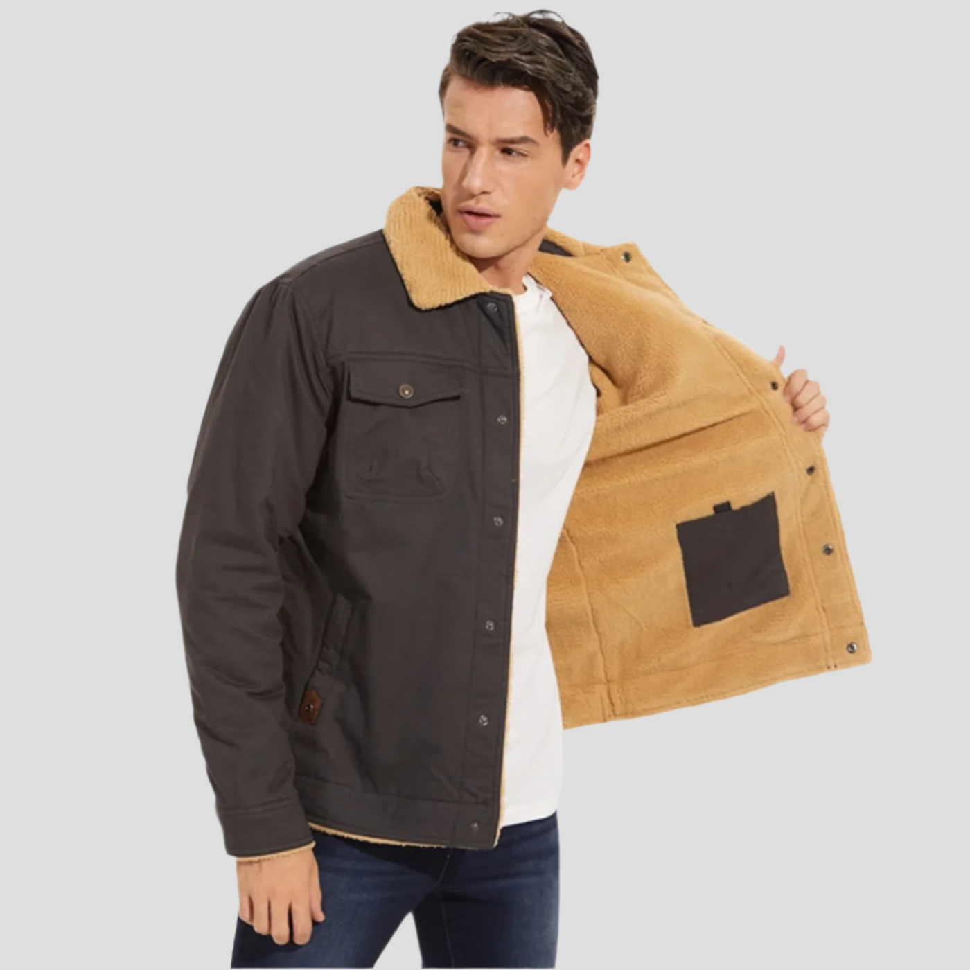 Luke | Warm Bomber Jacket for Men