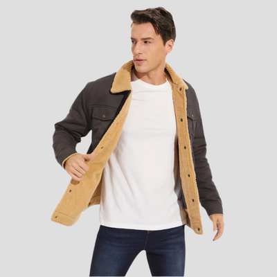 Luke | Warm Bomber Jacket for Men