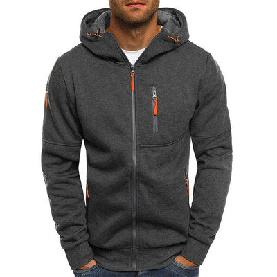 Michael | Men's Casual Zip-Up Hoodie Jacket