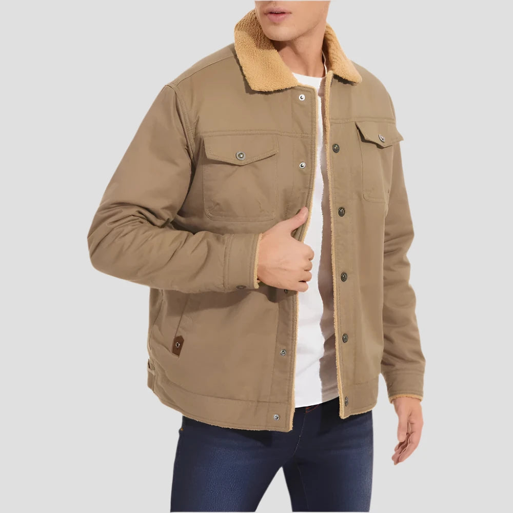 Luke | Warm Bomber Jacket for Men