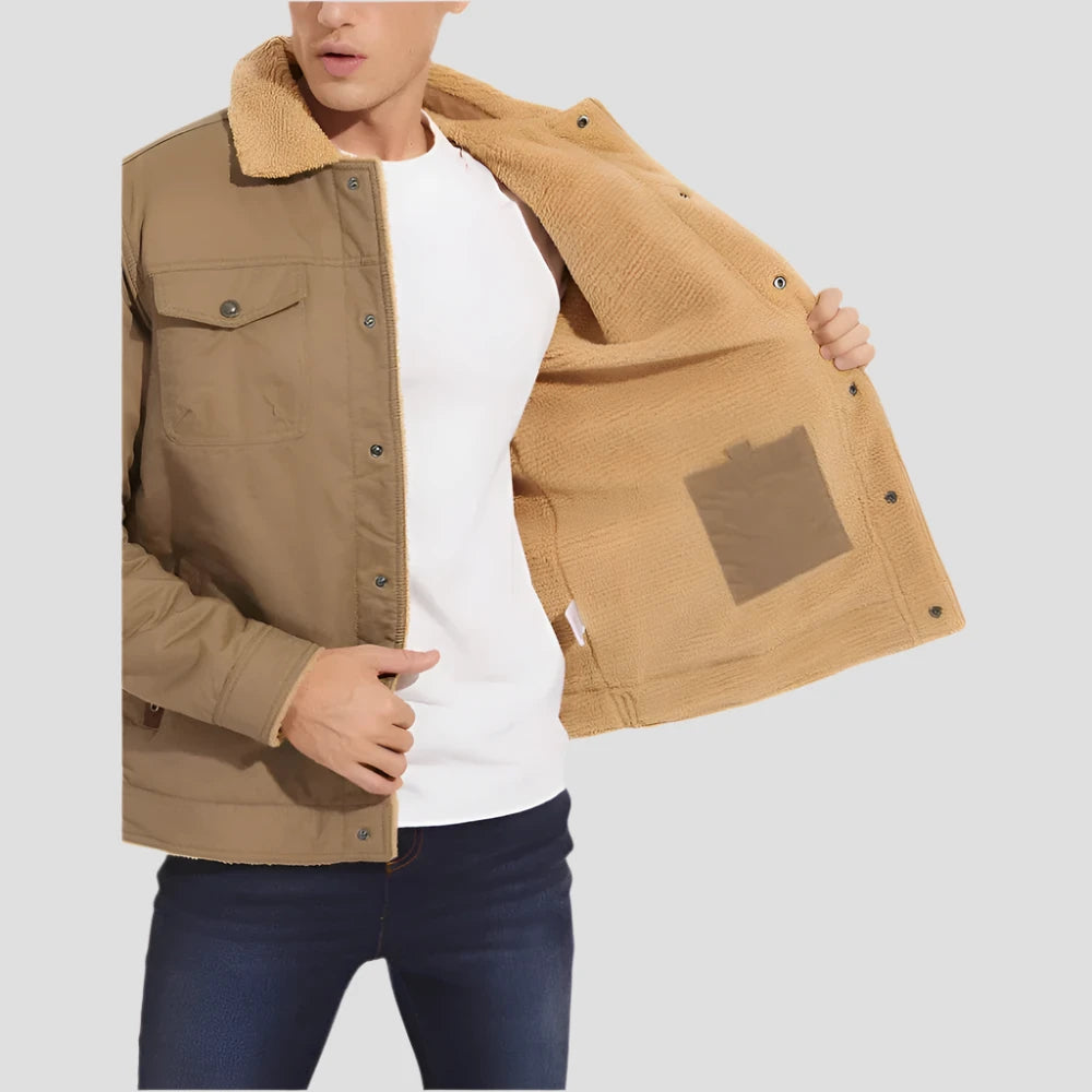 Luke | Warm Bomber Jacket for Men