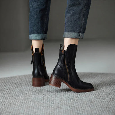 Elisa | Leather Boots