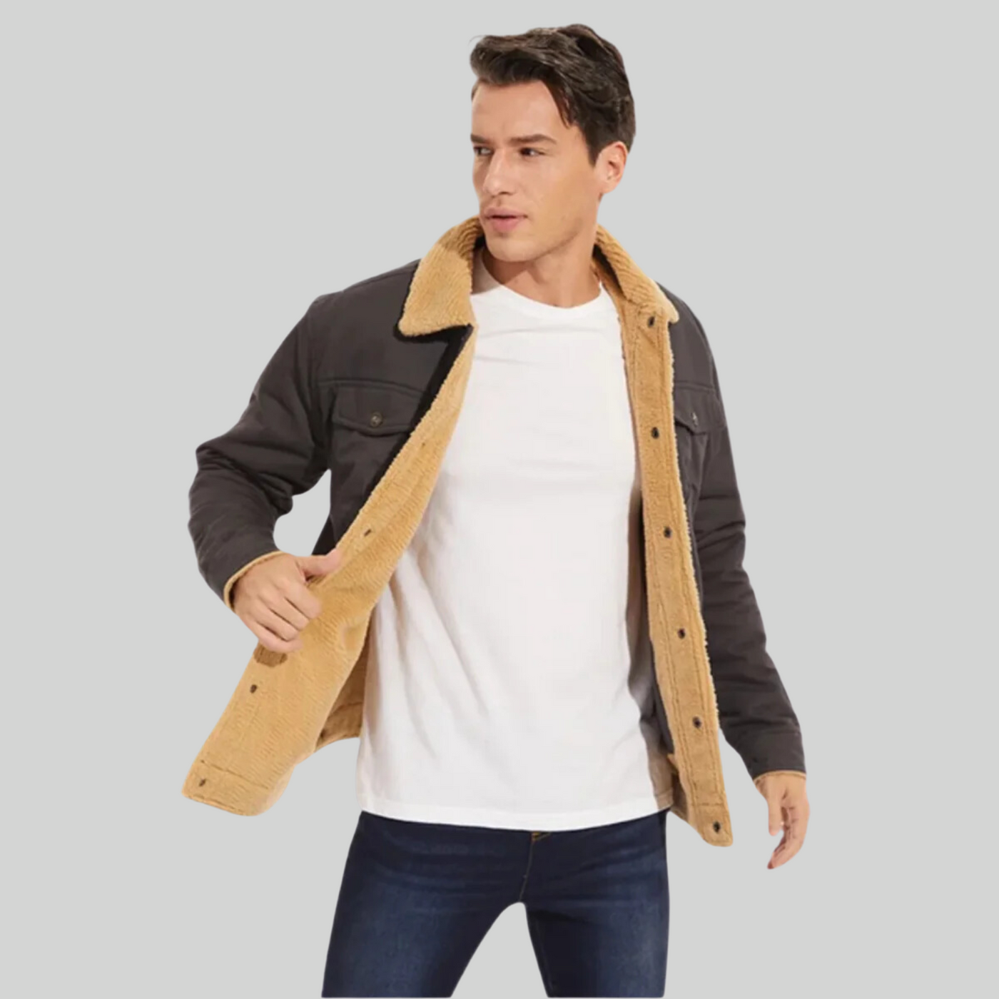 Luke | Warm Bomber Jacket for Men