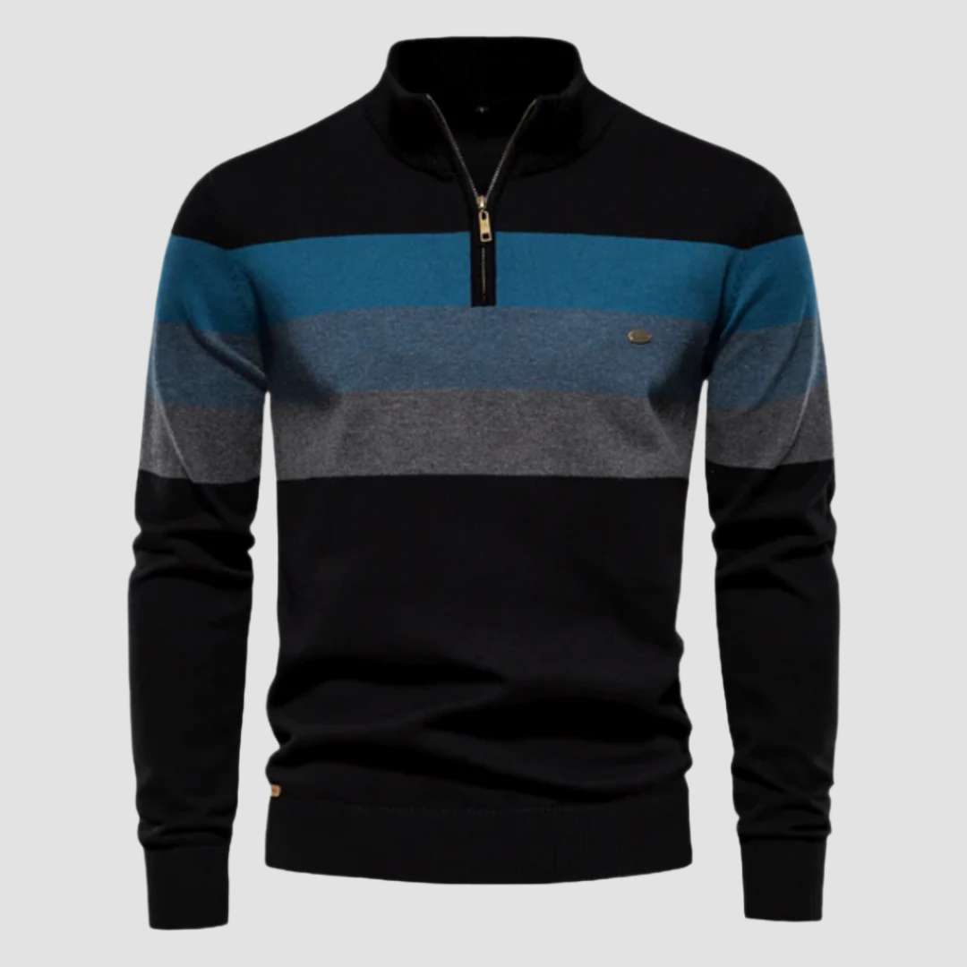 Nicolas | Quarter-Zip Retro Pullover