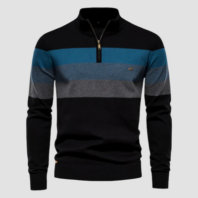 Nicolas | Quarter-Zip Retro Pullover