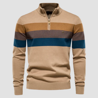 Nicolas | Quarter-Zip Retro Pullover