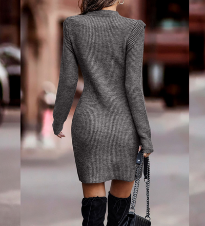 Hailey | Warm Knitted Sweater Dress