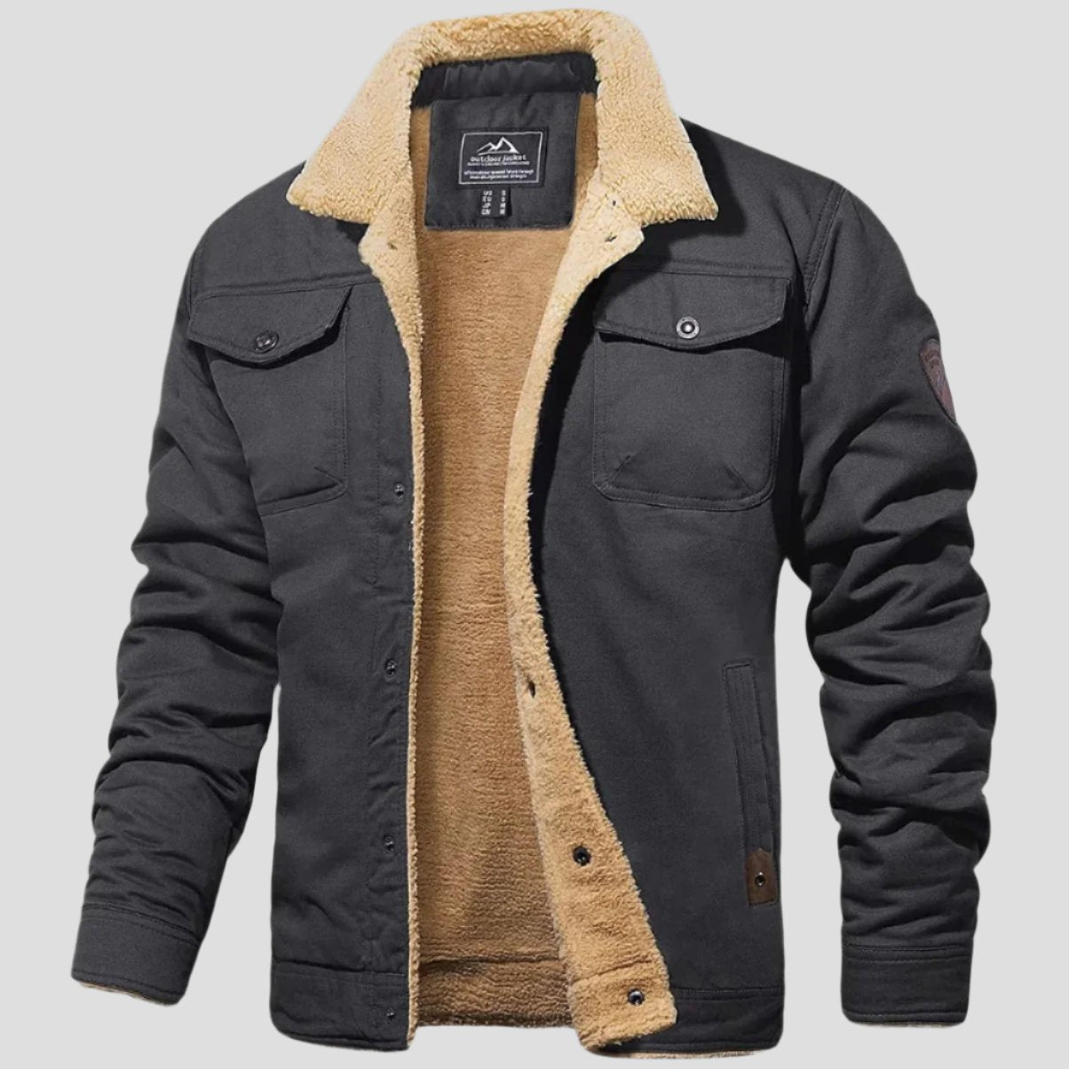 Luke | Warm Bomber Jacket for Men