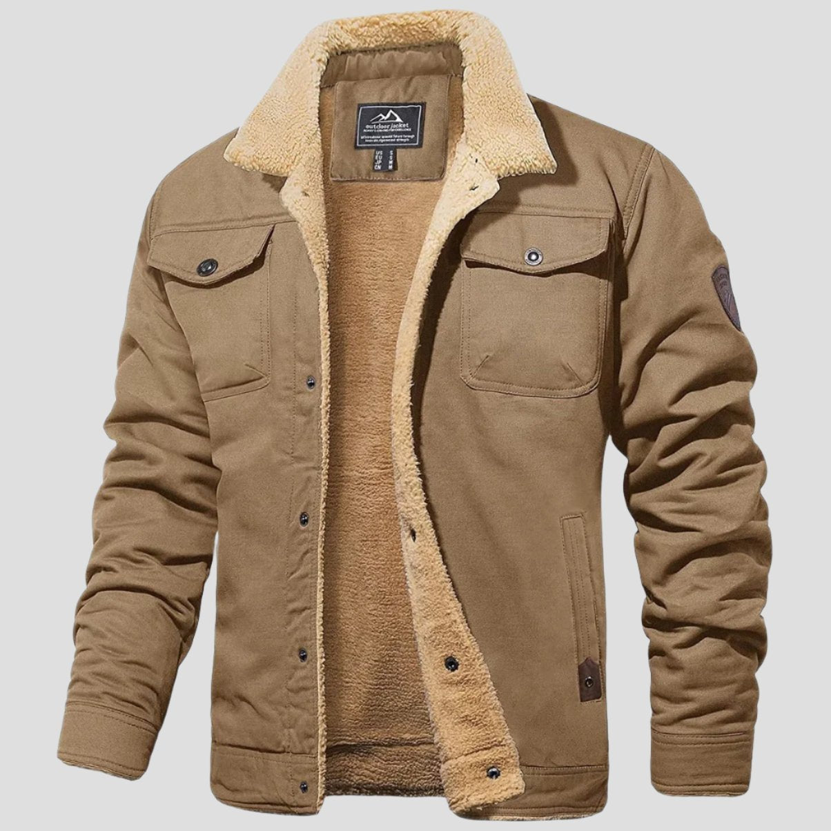 Luke | Warm Bomber Jacket for Men