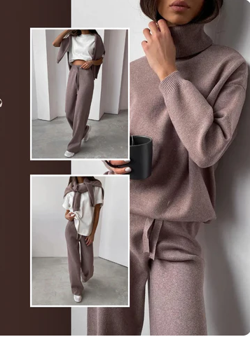 Yara | Turtleneck and Joggers 2-piece set