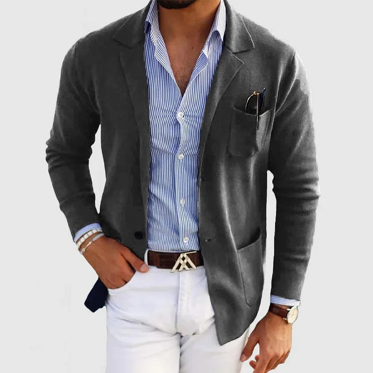 Rayan | Luxury blazer with single-row buttons