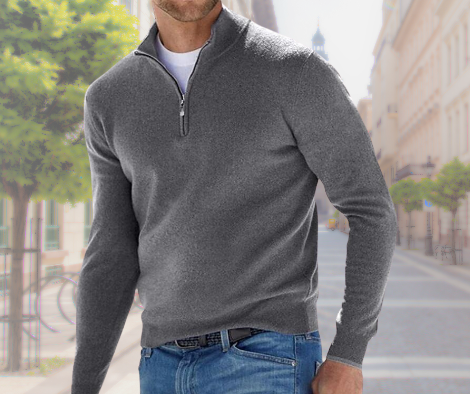 Xander - Luxury Zip sweater