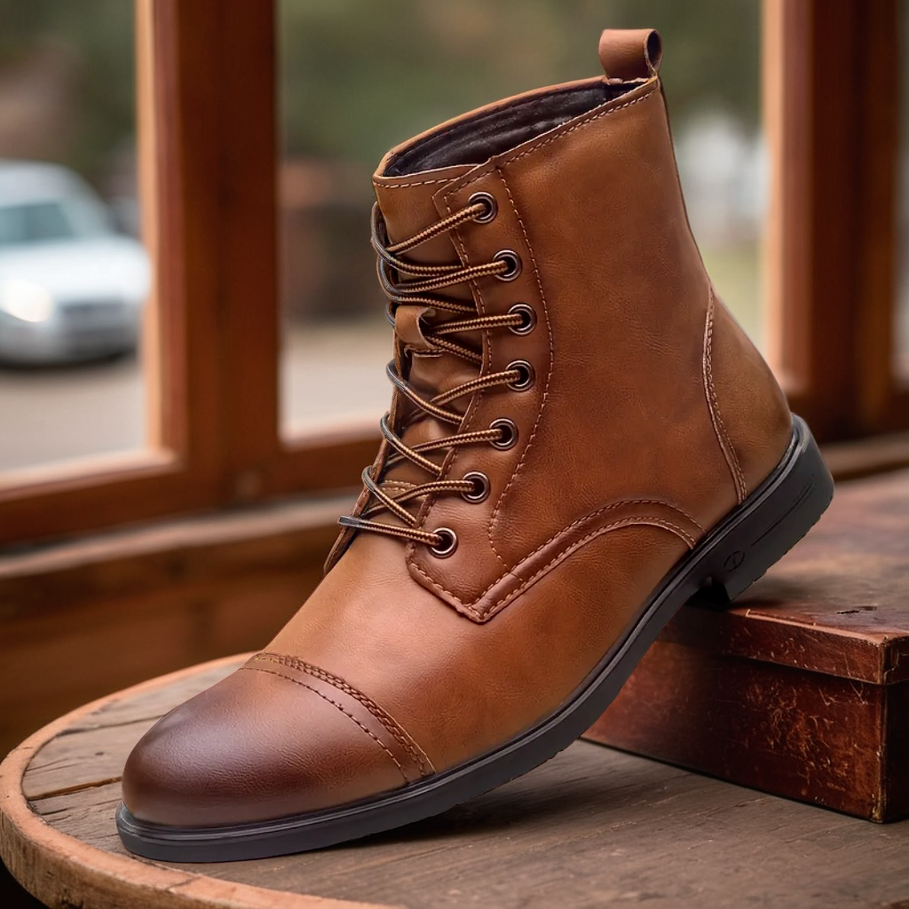 Kingston | Cap Toe Boots