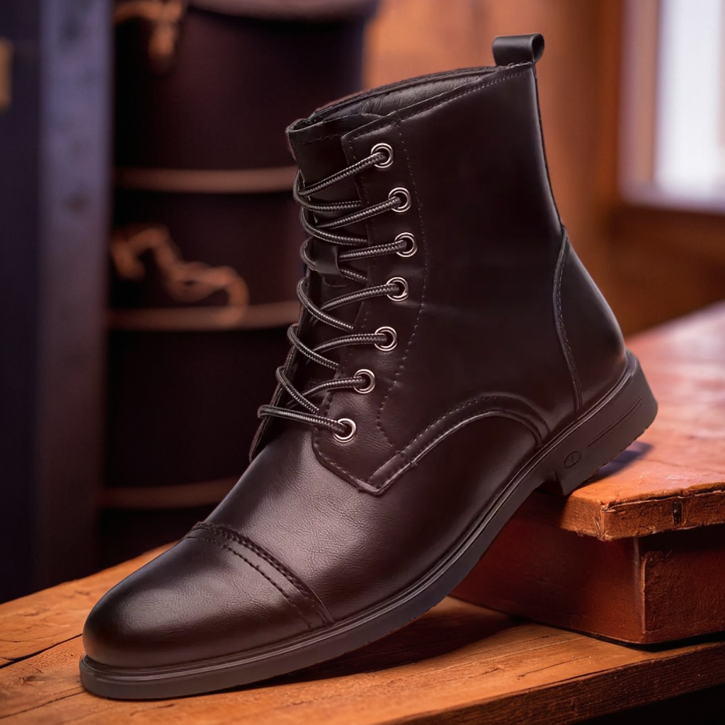 Kingston | Cap Toe Boots