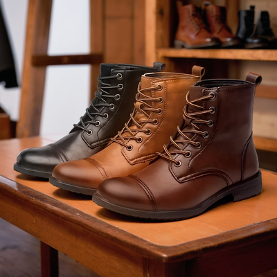 Kingston | Cap Toe Boots