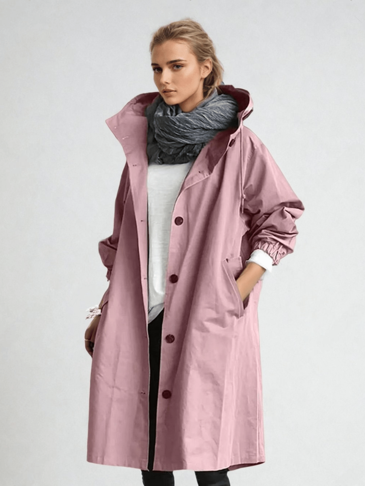 Hannah | Casual Waterproof Raincoat