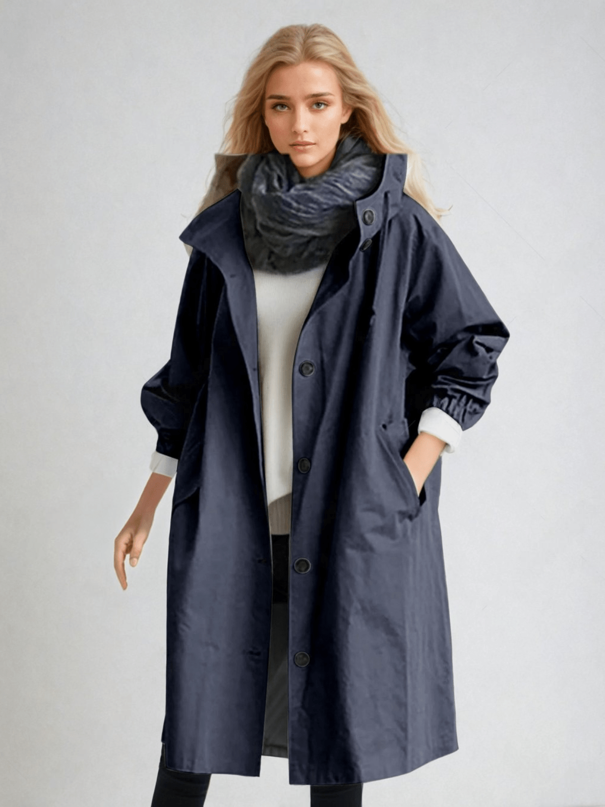 Hannah | Casual Waterproof Raincoat