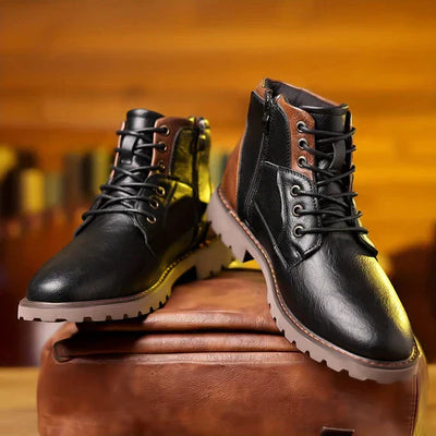 Jethro |  Rugged Lace-Up Boots