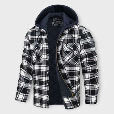 Mason | Men’s Insulated Hooded Flannel Jacket