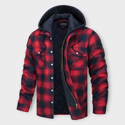 Mason | Men’s Insulated Hooded Flannel Jacket