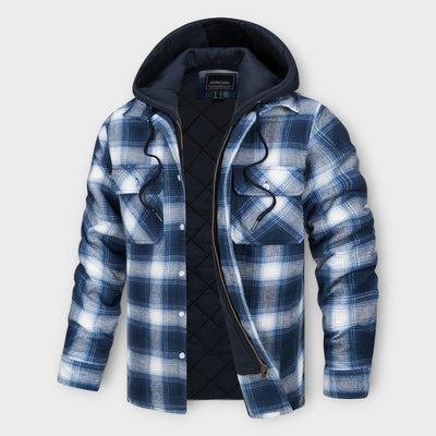 Mason | Men’s Insulated Hooded Flannel Jacket