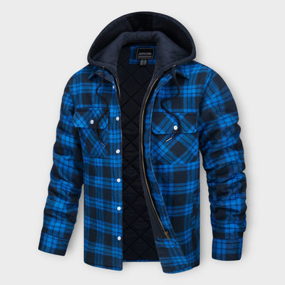 Mason | Men’s Insulated Hooded Flannel Jacket