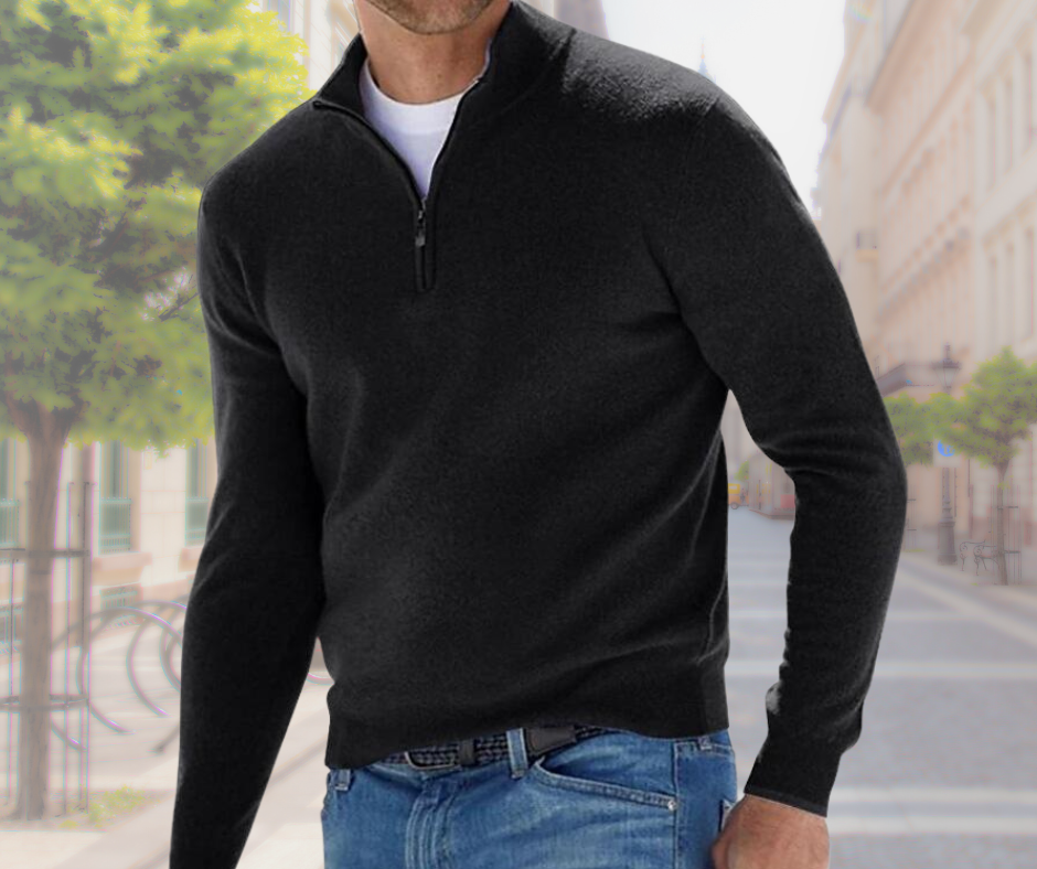 Xander - Luxury Zip sweater